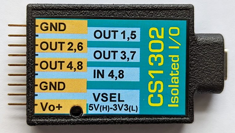 CS1302 Isolated Digital I/O Pod