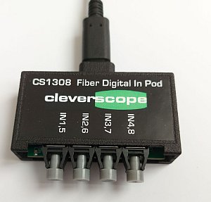 CS1308 Fiber Isolated Digital Input Pod